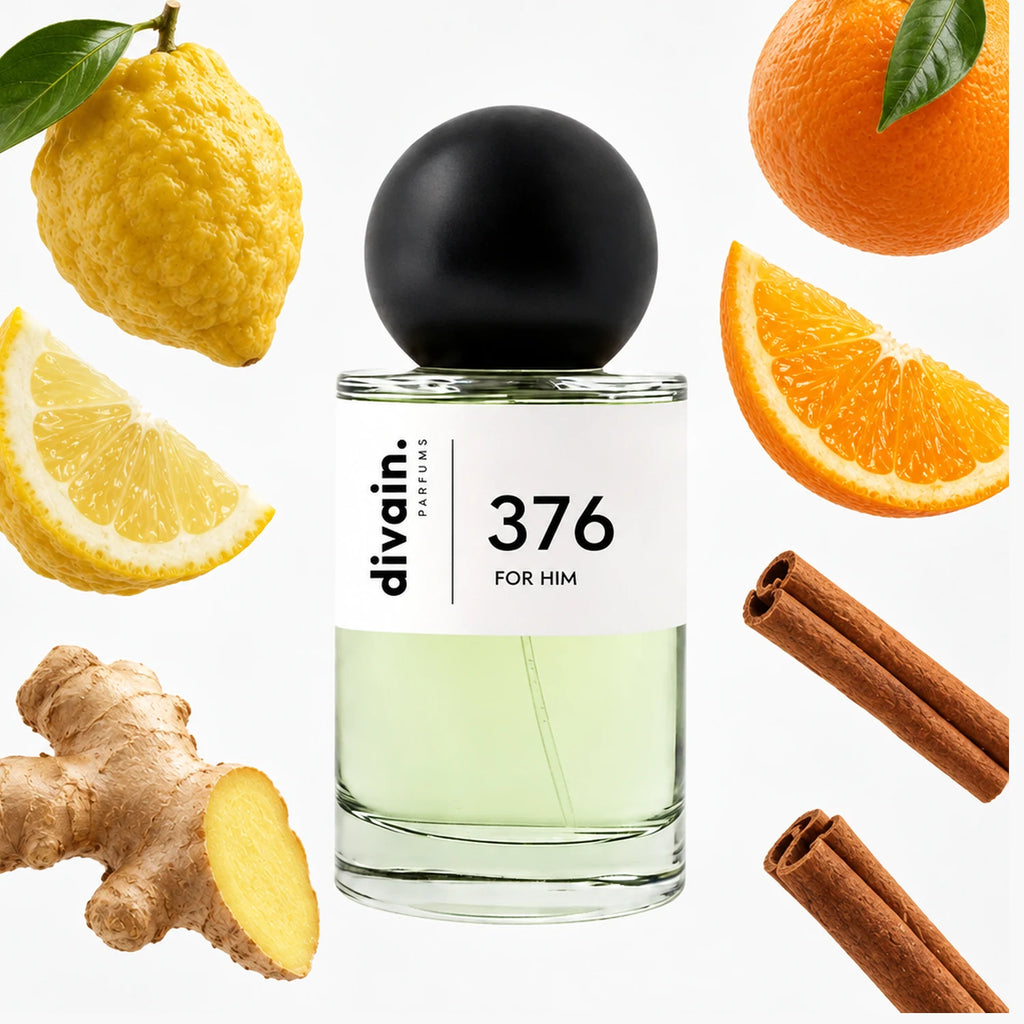 Pirámide olfativa perfume divain.376 | divain Parfums