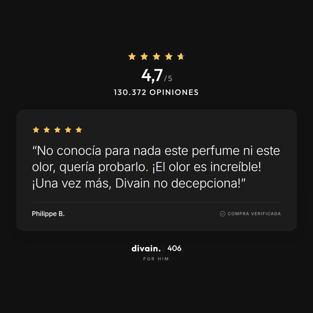 divain.406 - 4,7/5 sobre 130.372 opiniones