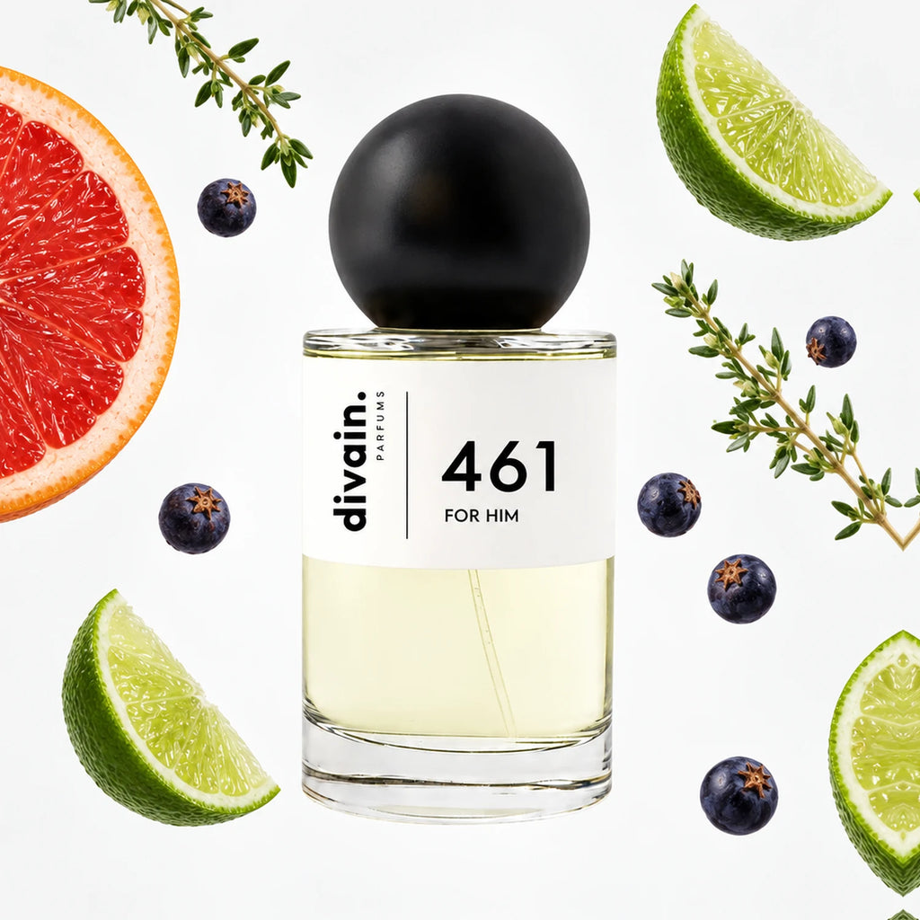 Notas olfativas perfume divain.461 | divain Parfums