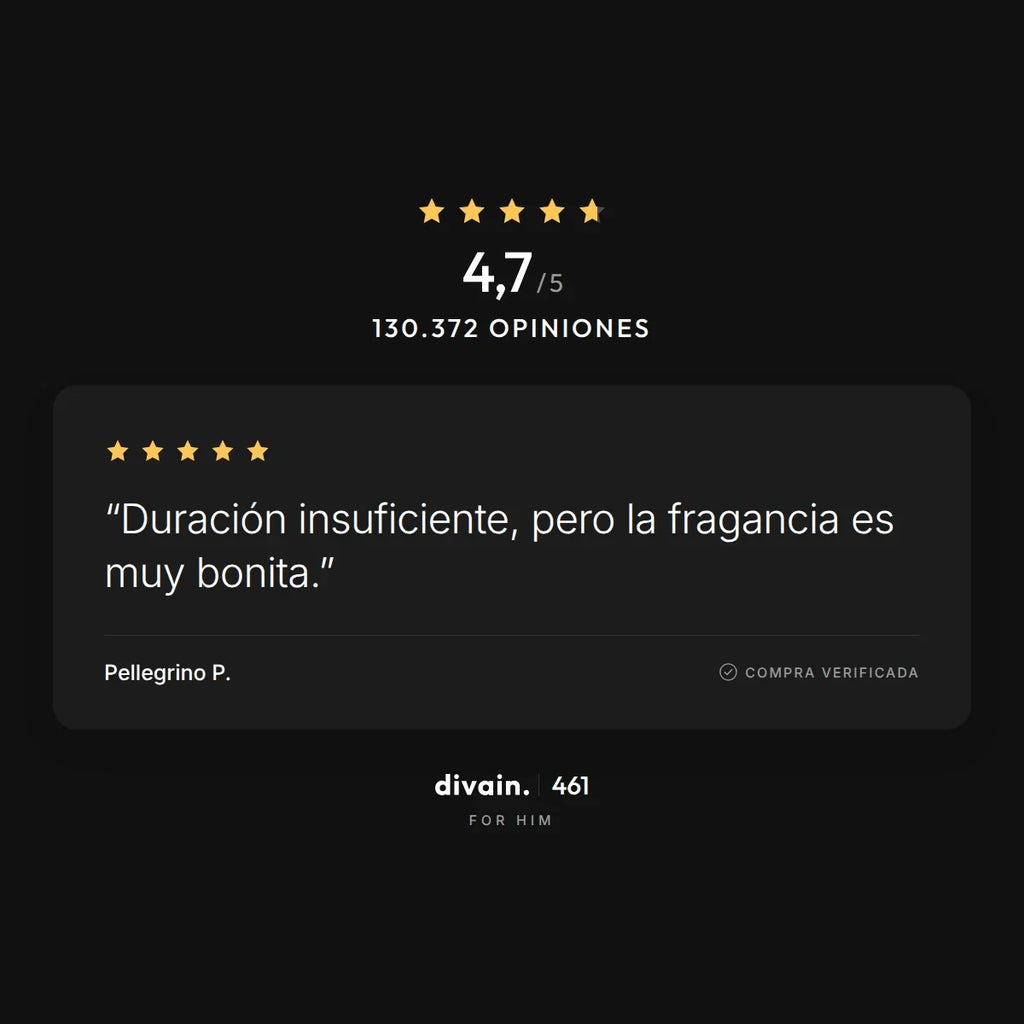 divain.461 - 4,7/5 sobre 130.372 opiniones