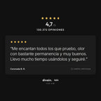 divain.464 - 4,7/5 sobre 130.372 opiniones