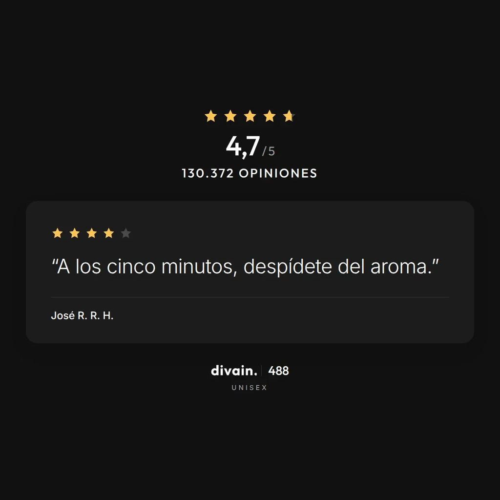 divain.488 - 4,7/5 sobre 130.372 opiniones