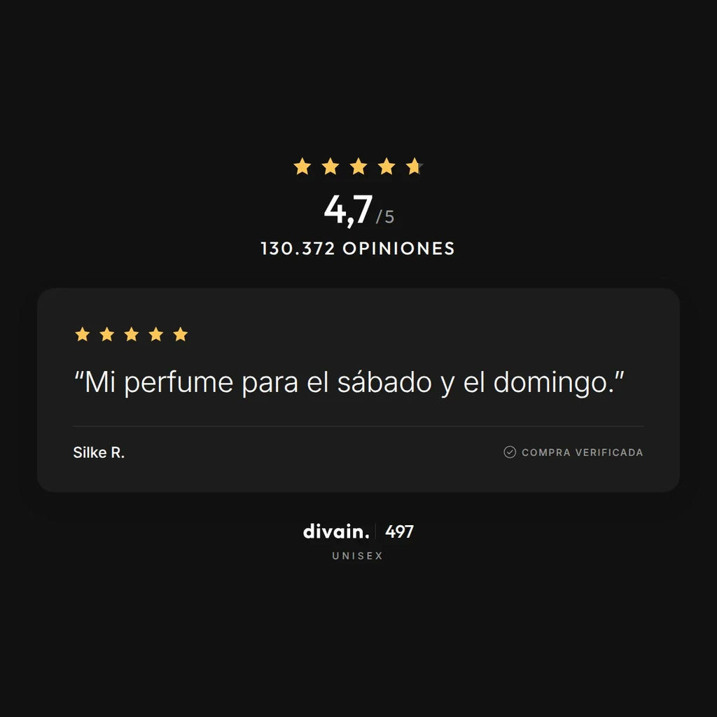 divain.497 - 4,7/5 sobre 130.372 opiniones