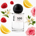 Pirámide olfativa perfume divain.500 | divain Parfums
