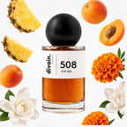 Pirámide olfativa perfume divain.508 | divain Parfums