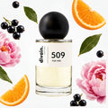 Pirámide olfativa perfume divain.509 | divain Parfums