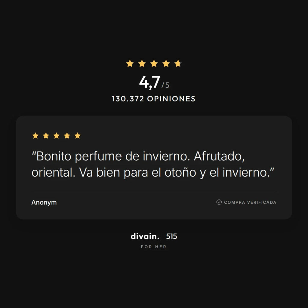 divain.515 - 4,7/5 sobre 130.372 opiniones
