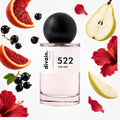 Pirámide olfativa perfume divain.522 | divain Parfums