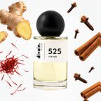 Notas olfativas perfume divain.525 | divain Parfums