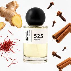 Notas olfativas perfume divain.525 | divain Parfums