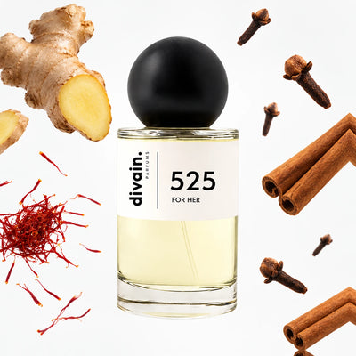 Notas olfativas perfume divain.525 | divain Parfums
