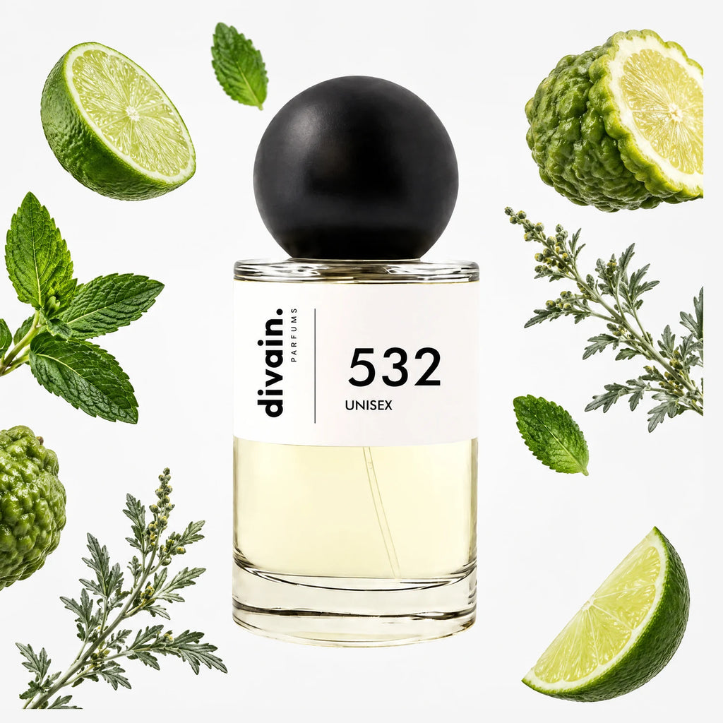 Pirámide olfativa perfume divain.532 | divain Parfums