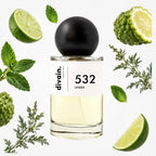 Pirámide olfativa perfume divain.532 | divain Parfums