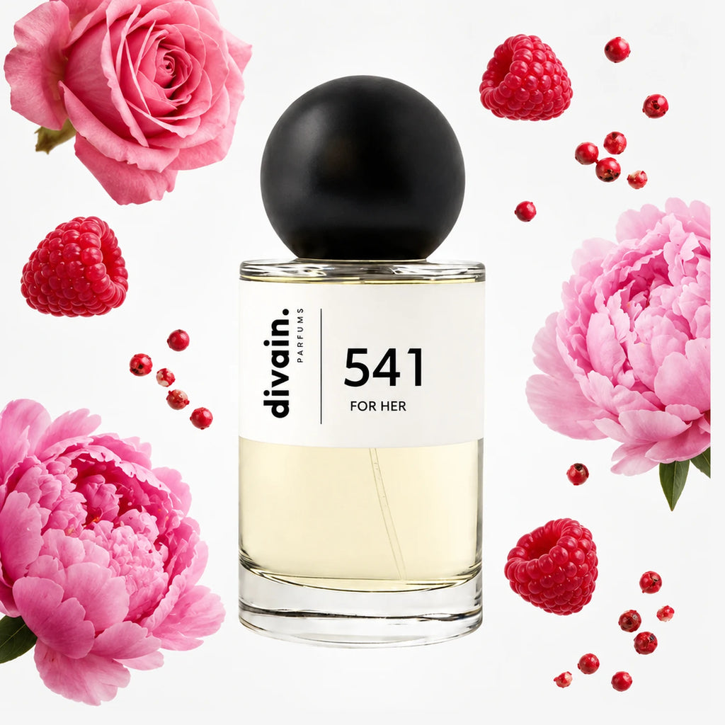 Pirámide olfativa perfume divain.541 | divain Parfums