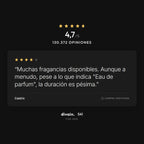 divain.541 - 4,7/5 sobre 130.372 opiniones