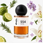 Pirámide olfativa perfume divain.554 | divain Parfums
