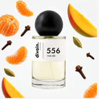 Pirámide olfativa perfume divain.556 | divain Parfums