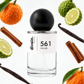 Pirámide olfativa perfume divain.561 | divain Parfums