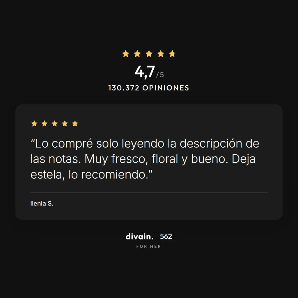 divain.562 - 4,7/5 sobre 130.372 opiniones