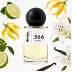 Pirámide olfativa perfume divain.566 | divain Parfums