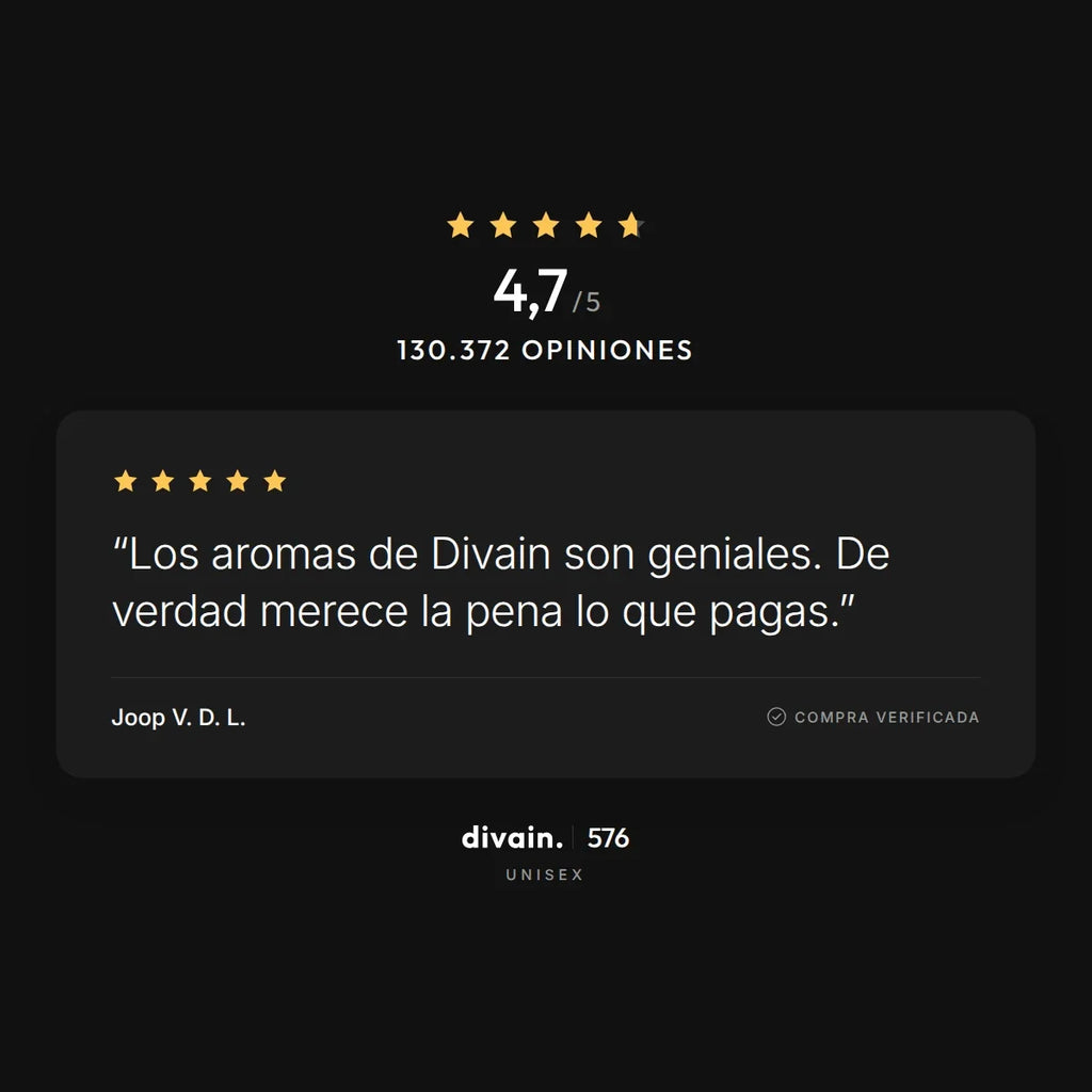 divain.576 - 4,7/5 sobre 130.372 opiniones