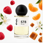 Pirámide olfativa perfume divain.578 | divain Parfums