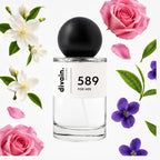 Pirámide olfativa perfume divain.589 | divain Parfums