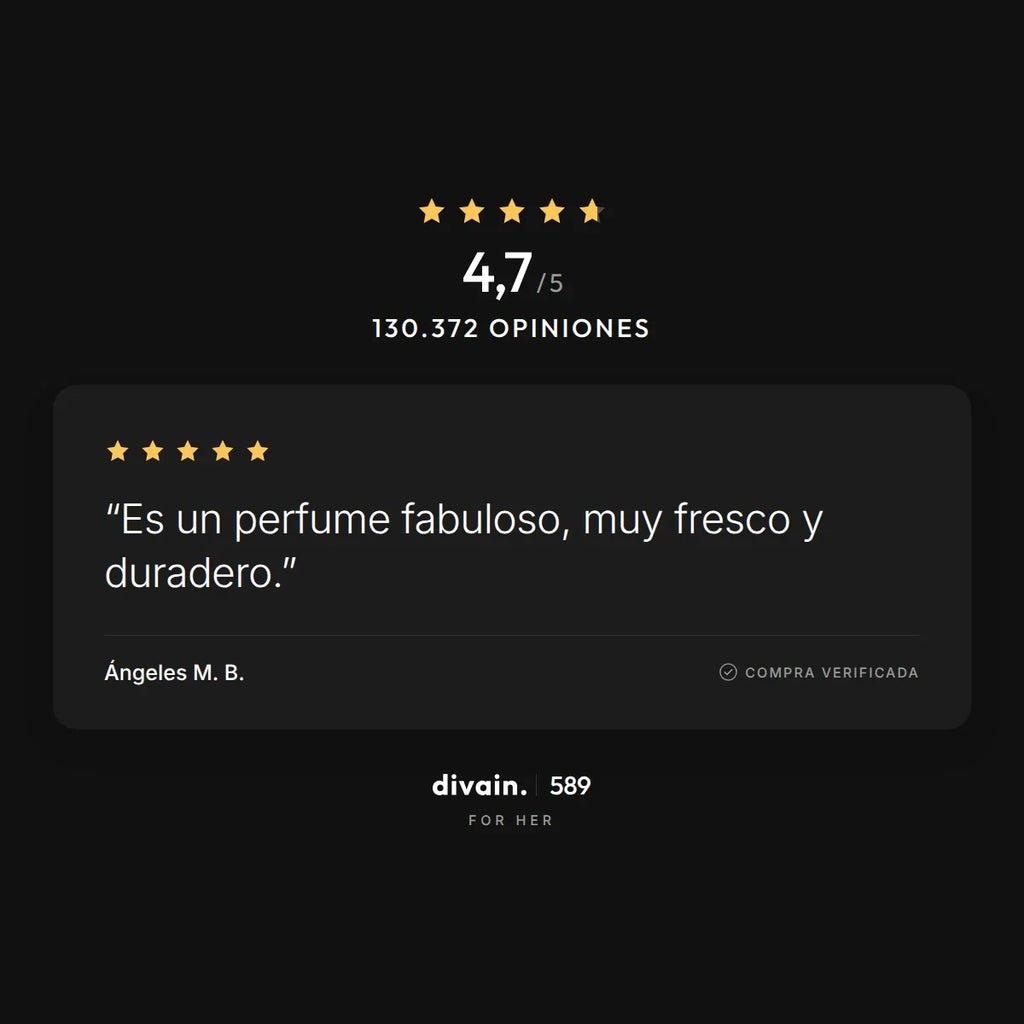 divain.589 - 4,7/5 sobre 130.372 opiniones
