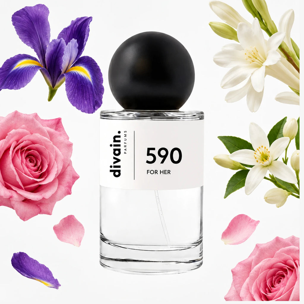Pirámide olfativa perfume divain.590 | divain Parfums