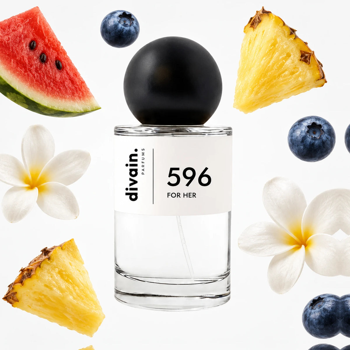 Notas olfativas perfume divain.596 | divain Parfums