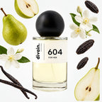 Pirámide olfativa perfume divain.604 | divain Parfums