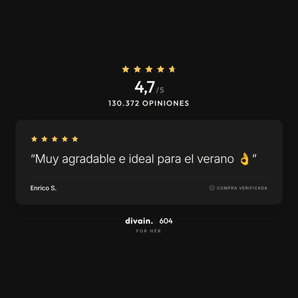 divain.604 - 4,7/5 sobre 130.372 opiniones