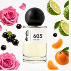 Pirámide olfativa perfume divain.605 | divain Parfums