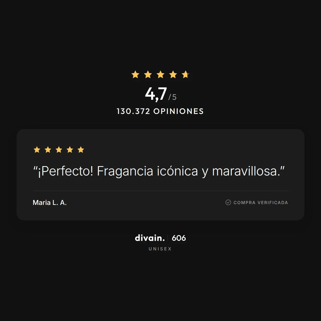 divain.606 - 4,7/5 sobre 130.372 opiniones