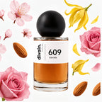 Pirámide olfativa perfume divain.609 | divain Parfums