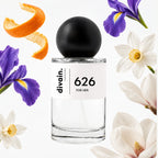 Pirámide olfativa perfume divain.626 | divain Parfums
