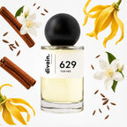 Pirámide olfativa perfume divain.629 | divain Parfums