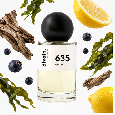 Pirámide olfativa perfume divain.635 | divain Parfums