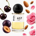 Pirámide olfativa perfume divain.637 | divain Parfums