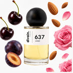 Pirámide olfativa perfume divain.637 | divain Parfums