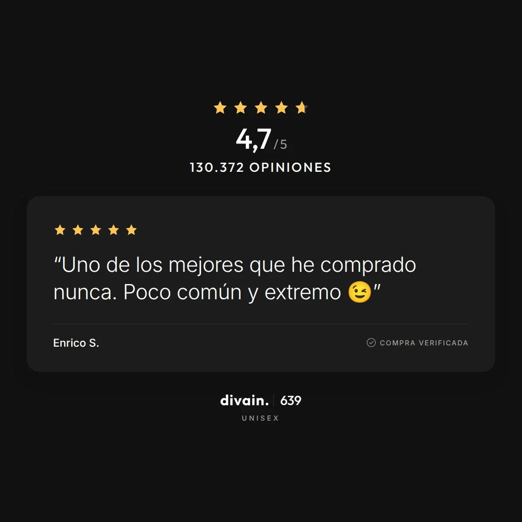 divain.639 - 4,7/5 sobre 130.372 opiniones