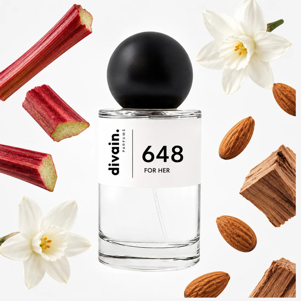 Pirámide olfativa perfume divain.648 | divain Parfums