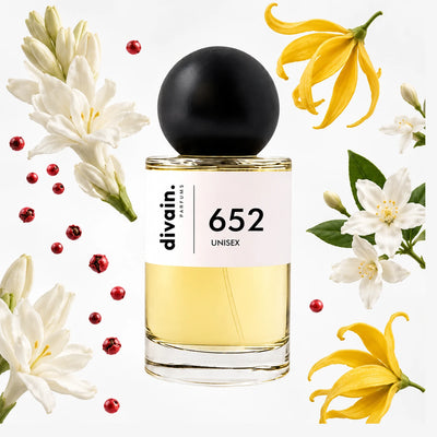 Pirámide olfativa perfume divain.652 | divain Parfums