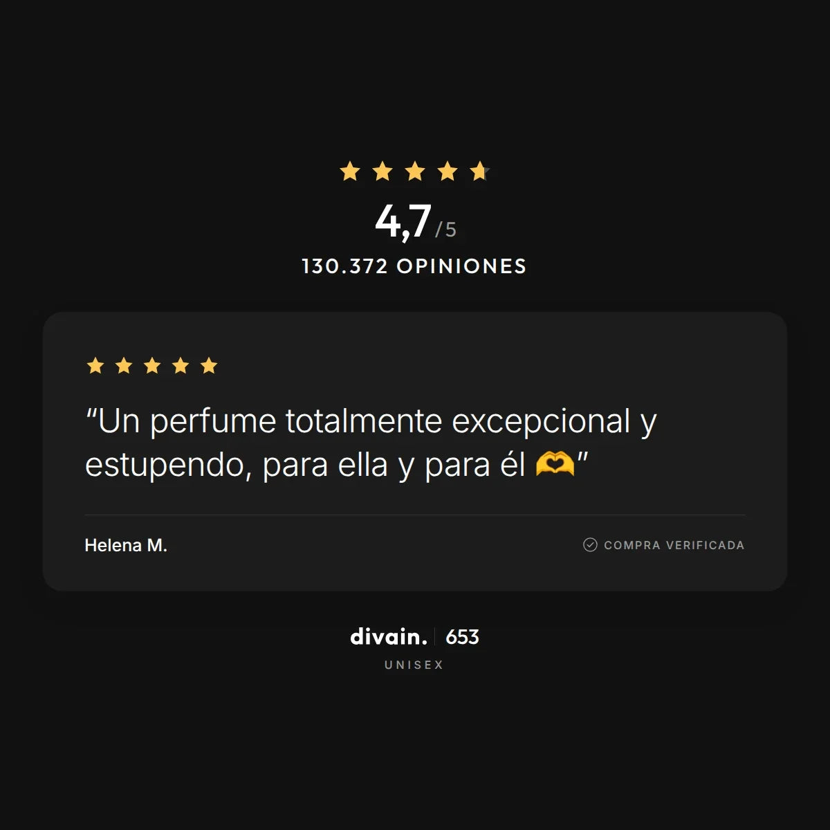 divain.653 - 4,7/5 sobre 130.372 opiniones