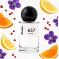 Pirámide olfativa perfume divain.657 | divain Parfums