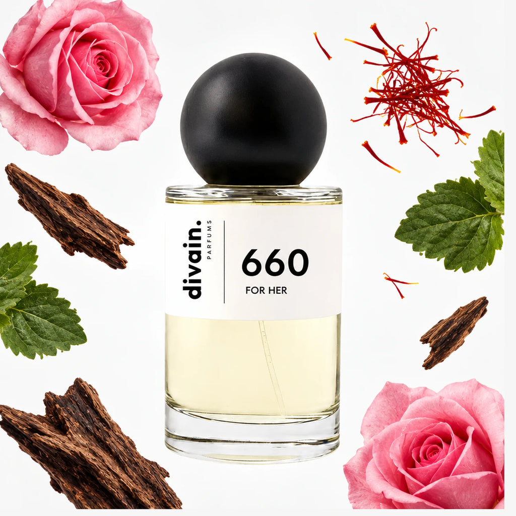 Pirámide olfativa perfume divain.660 | divain Parfums