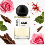 Pirámide olfativa perfume divain.660 | divain Parfums