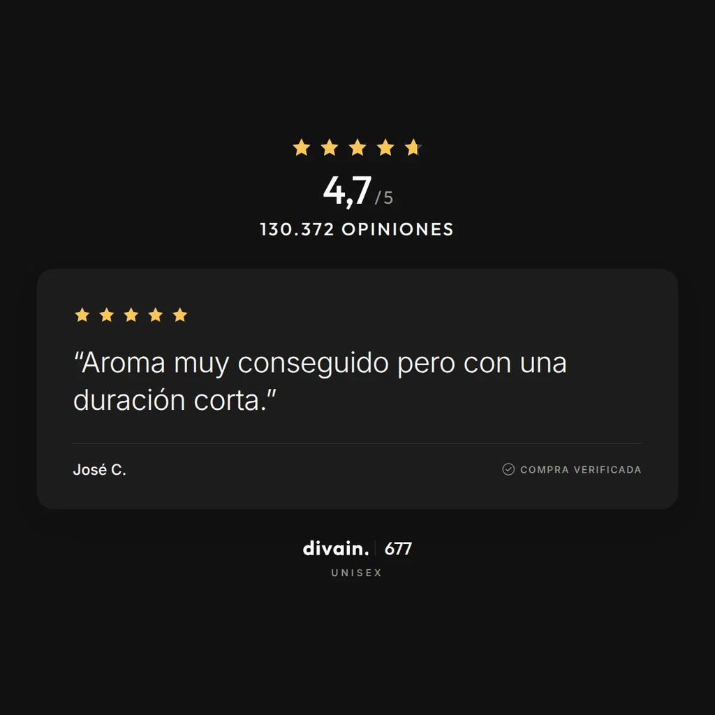 divain.677 - 4,7/5 sobre 130.372 opiniones
