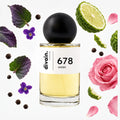 Pirámide olfativa perfume divain.678 | divain Parfums