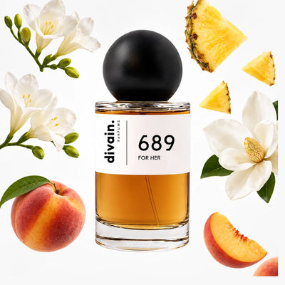 Pirámide olfativa perfume divain.689 | divain Parfums